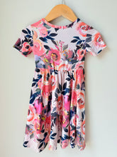 Load image into Gallery viewer, Posh Peanut Bamboo Rose Dress 18-24M
