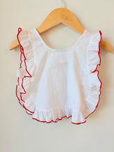 Load image into Gallery viewer, Vintage Chuckles Open Sided Apron Top 12M
