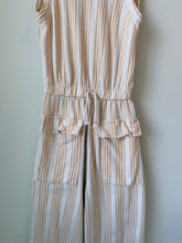 Load image into Gallery viewer, Zara Striped Wide Leg Romper Size 7
