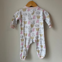 Load image into Gallery viewer, Burt’s Bees Animal Footie 3-6M
