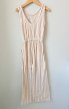 Load image into Gallery viewer, Zara Striped Wide Leg Romper Size 7
