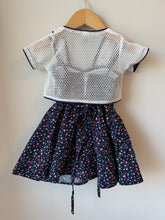 Load image into Gallery viewer, Vintage Carrot Garden Girl Dress and Shawl Size 2
