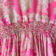 Load image into Gallery viewer, Vintage 1970’s Lindsay Maid Floral Print Dress Size 2
