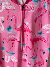 Load image into Gallery viewer, Honeysuckle Swim Flammingo Suit Size 3
