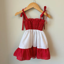 Load image into Gallery viewer, Vintage Strawberry Appliqué Dress 18-24M
