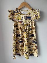 Load image into Gallery viewer, Construction Vehicles Dress Size 5/6
