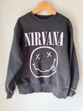 Load image into Gallery viewer, Zara Nirvana Crewneck 9-10
