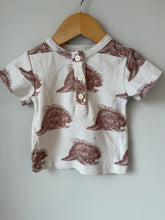 Load image into Gallery viewer, Kate Quinn Organic Cotton Porcupine Henley 12-18M
