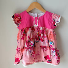 Load image into Gallery viewer, Vintage Handmade Tiered Floral Dress 18M
