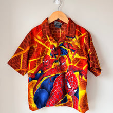 Load image into Gallery viewer, Vintage Spiderman 2 Button Up Size 6
