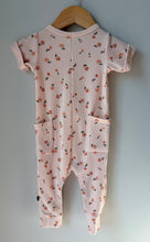 Load image into Gallery viewer, Modern Moments Waffle Flower Romper 12M
