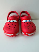 Load image into Gallery viewer, Lightning McQueen Crocs Size 9C

