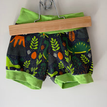 Load image into Gallery viewer, Suggabumz Dino Bummies 12-18M
