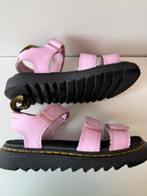 Load image into Gallery viewer, Dr. Martens Kids' Klaire Sandals in Pale Pink Size 2
