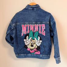 Load image into Gallery viewer, H&amp;M Embroidered Minnie Jacket Size 6-7Y
