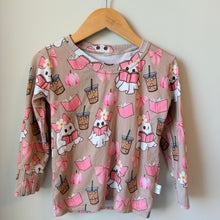 Load image into Gallery viewer, A + B Co. Handmade Pinky Ghots PJ Set Size 4T
