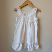 Load image into Gallery viewer, Vintage Cotton Blend Embroidered Eyelet Nightie Size 6

