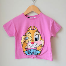 Load image into Gallery viewer, Zara Clarice Knot Tee Size 3-4
