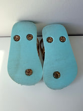 Load image into Gallery viewer, BabyGap Ariel Find Your Voice Flip Flops Size 5-6
