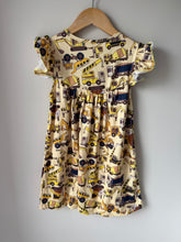 Load image into Gallery viewer, Construction Vehicles Dress Size 5/6
