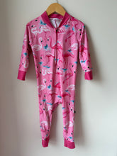 Load image into Gallery viewer, Honeysuckle Swim Flammingo Suit Size 3
