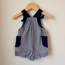 Load image into Gallery viewer, Vintage Union Express Striped Shortall 12M
