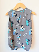Load image into Gallery viewer, H&amp;M Surfer Mickey Romper 9-12M
