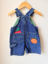 Load image into Gallery viewer, *With Tags* Vintage 90s Baby Gap Fruit Embroidered Overalls 3-6M
