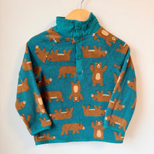 Load image into Gallery viewer, Old Navy Half Snap Bear Fleece Pullover 3T
