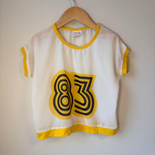 Load image into Gallery viewer, Vintage Mac-One Sheer Varsity Top 6-7Y
