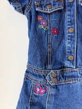 Load image into Gallery viewer, Vintage Carter’s Pleated Embroidered Dress 24M
