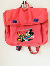 Load image into Gallery viewer, Vinage Mickey, Pluto &amp; The Bees Nylon Backpack
