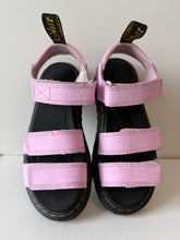 Load image into Gallery viewer, Dr. Martens Kids' Klaire Sandals in Pale Pink Size 2
