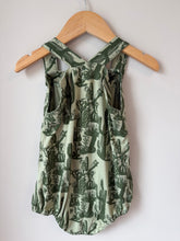 Load image into Gallery viewer, Kate Quinn Bamboo Cactus Romper 12-18M
