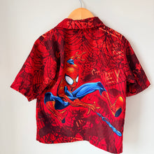 Load image into Gallery viewer, Vintage Spiderman Button Up Size 4
