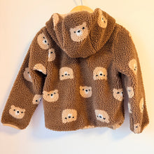 Load image into Gallery viewer, Joe Fresh Teddy Sherpa Jacket Size 4
