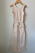 Load image into Gallery viewer, Zara Striped Wide Leg Romper Size 7
