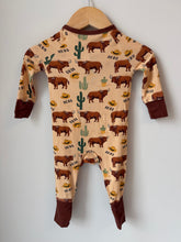 Load image into Gallery viewer, Unbranded Cowboy Hero Bamboo Footie 0-3M

