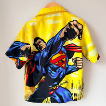 Load image into Gallery viewer, Vintage Superman Button Up Size 7/8
