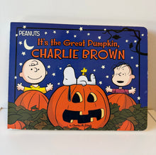 Load image into Gallery viewer, Charlie Brown It’s the Great Pumpkin Board Book Large Size
