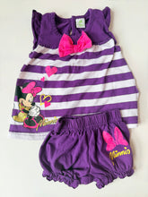 Load image into Gallery viewer, Minnie Stripe Set 0-3M
