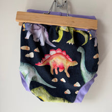 Load image into Gallery viewer, Loopers Luffs Dino Bummies Size 4
