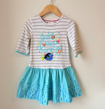 Load image into Gallery viewer, Disney Store Just Keep Swimming Dress Size 4
