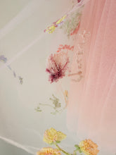 Load image into Gallery viewer, Tulle Embroidered Floral Pink Butterfly Wing Dress 18-24M
