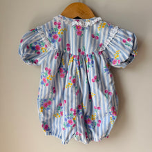 Load image into Gallery viewer, Vintage Cherry Bowl Romper 3-6M
