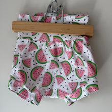 Load image into Gallery viewer, Watermelon Handmade Bummies Size 2
