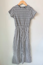 Load image into Gallery viewer, Zara Black Striped Romper Size 8

