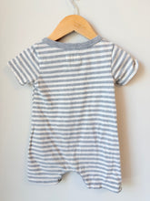 Load image into Gallery viewer, Mini Mioche Striped Romper 12-18M
