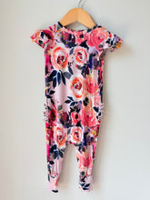 Load image into Gallery viewer, Posh Peanut Bamboo Rose Romper 9-12M
