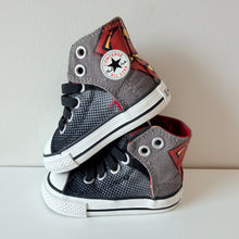 Load image into Gallery viewer, Superman High Top Converse Chuck Taylor Size 3INF
